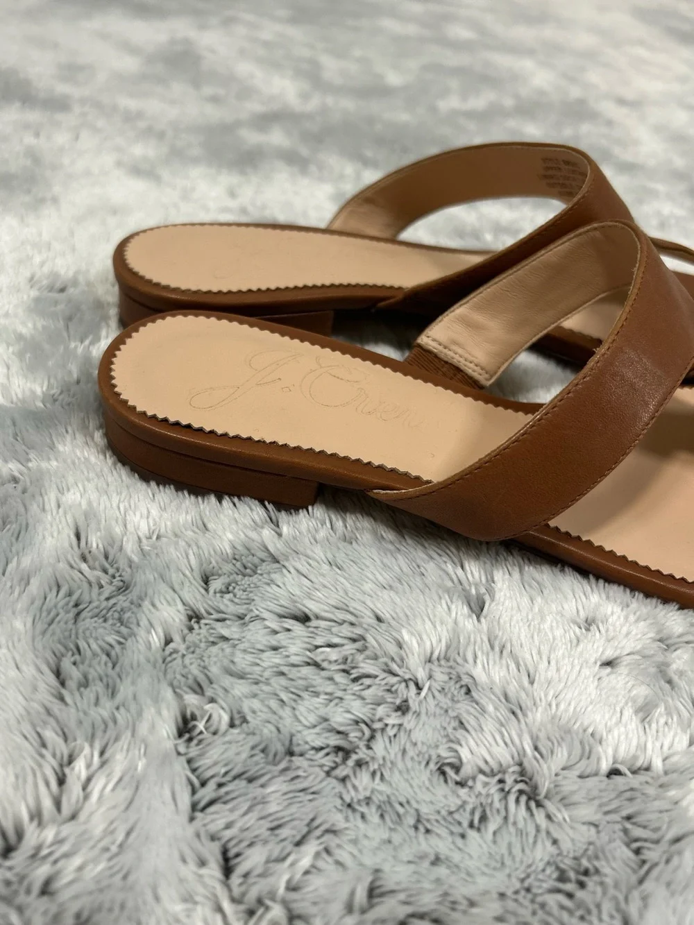 J. Crew | Hazel Cutout Sandals in Leather